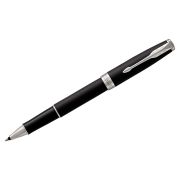 Ручка-роллер Parker «Sonnet Matte Black CT» черная, 0,8мм, подарочная упаковка