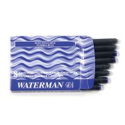 Картриджи чернильные Waterman Standart, синий, 8шт., картонная коробка