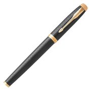 Ручка-роллер Parker «IM Premium Black/Gold GT» черная, 0,8мм, подарочная упаковка