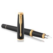 Ручка перьевая Parker «Urban Muted Black GT» 0,8мм, подарочная упаковка