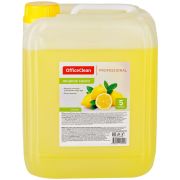 Мыло жидкое OfficeClean Профессиональное «Лимон», канистра, 5л