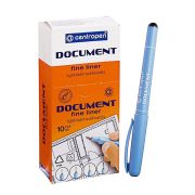 Ручка капиллярная Centropen «Document 2631» черная, 0,3мм