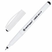 Ручка капиллярная Centropen «Liner 4611» черная, 0,3мм, трехгранная