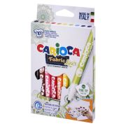 Набор фломастеров для ткани Carioca «Fabric Liner» 10цв., картон. уп., европодвес