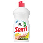 Средство для мытья посуды Sorti «Gel Active. Лимон», 450мл