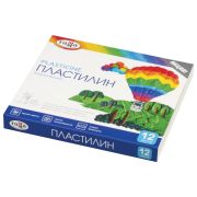 Пластилин Гамма «Классический», 12 цветов, 240г, со стеком, картон. упаковка