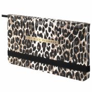 Еженедельник недатированный с резинкой 171х93 мм, BRAUBERG, твердый, 64 л., «Leopard print», 116312