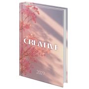 Ежедневник датированный 2027 145х215 мм, А5, STAFF, ламинированная обложка, «Creative», 117802