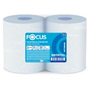 Бумага протирочная FOCUS (W1) Jumbo, 2 слоя, КОМПЛЕКТ 2 рулона, 350 м, 1000 листов, лист 24х35, 5079731, 5043342/5079731
