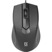 Мышь Defender Optimum MB-270, USB, черный, 3btn+Roll