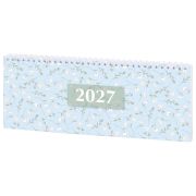 Планинг датированный 2027 285х112 мм, STAFF, гребень, картонная обложка, 64 листа, «Паттерн», 118704