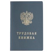 Бланк документа «Трудовая книжка», 88х125 мм, ГОЗНАК