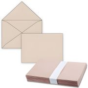 Конверты С4 (229х324 мм) КРАФТ, без клея, 90 г/м2, КОМПЛЕКТ 500 шт., треугольный клапан, 76421