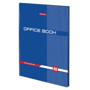 Книга канцелярская 80 л., клетка, твердая, глянцевая, блок офсет, А4 215х295 мм, BRAUBERG, 130065