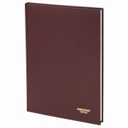 Книга учета 96 л., линия, твердая, бумвинил, блок офсет, А4 200х290 мм, ОФИСМАГ, 130178