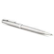 Ручка шариковая PARKER «Sonnet Core Stainless Steel CT», корпус серебристый, палладиевые детали, черная, 1931512
