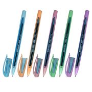 Ручка шариковая масляная BRAUBERG «BOMB GT Pastel», СИНЯЯ, прорезиненный корпус ассорти, узел 0,7 мм, линия письма 0,35 мм, 143347