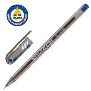 Ручка шариковая масляная PENSAN «My-Tech», СИНЯЯ, ДИСПЛЕЙ, игольчатый узел 0,7 мм, линия письма 0,35 мм, 2240/S60
