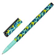 Ручка шариковая BRAUBERG SOFT TOUCH GRIP «CITRUS», СИНЯЯ, мягкое покрытие, узел 0,7 мм, 143717