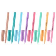 Ручка шариковая SCHNEIDER (Германия) «Tops 505 F» Light Pastel, СИНЯЯ, пастель ассорти, узел 0,8 мм, 150520