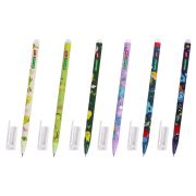 Ручка стираемая гелевая BRAUBERG KIDS «MIX», СИНЯЯ, корпус ассорти, игольчатый наконечник 0,5 мм, линия 0,35 мм, 144101