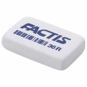 Ластик «Factis» 36 R, белый, прямоугольный