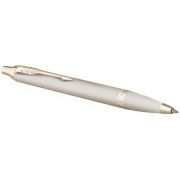 Ручка шариковая PARKER «IM Professionals Monochrome Champagne», корпус шампань, сталь, синяя, 2172956