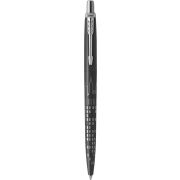 Ручка шариковая PARKER «Jotter New York Black CT», корпус черный лак, детали из нержавеющей стали, синяя, 2187554