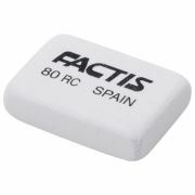 Ластик «FACTIS» 80 RC (Испания), 28х20х7мм, белый, прямоугольный, CNF80RC
