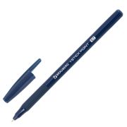 Ручка шариковая с грипом BRAUBERG «i-STICK DEEP BLUE», СИНЯЯ, пишущий узел 0,7 мм, линия письма 0,35 мм, 144385