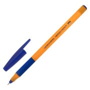 Ручка шариковая с грипом BRAUBERG «i-STICK POINT ORANGE», СИНЯЯ, пишущий узел 0,7 мм, линия письма 0,35 мм, 144386