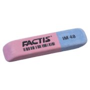 Ластик «Factis» IM48(Испания), 62х15х8мм, красно-синий, прямоугольный, скошенный, CCFIM48