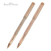 Ручка шариковая BRUNO VISCONTI «Total Beige», СИНЯЯ, корпус ассорти, линия письма 0,4 мм, 20-0293/23