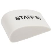 Ластик «Staff» College PE-070, 38х22х16 мм, в форме капли, цвет белый, 228070