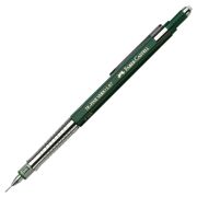 Карандаш механический Faber-Castell «TK-Fine Vario L» 0,7мм, с ластиком, темно-зеленый