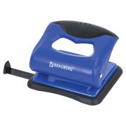Дырокол на 20 л. «BRAUBERG» Jet Pro, сине-черный, арт.228598