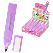 Текстовыделитель ЮНЛАНДИЯ «COLORSTAR PASTEL», ЛАВАНДОВЫЙ, линия 1-4 мм, 151714