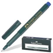 Ручка капиллярная Faber-Castell «Finepen 1511» синяя, 0,4мм