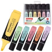 Набор текстовыделителей BRAUBERG 6 шт., АССОРТИ, «EXTRA PASTEL», прорезиненный корпус, линия 1-5 мм, 151757