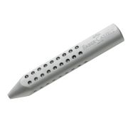 Ластик Faber-Castell «Grip 2001», трехгранный, серый, 90*15*15мм