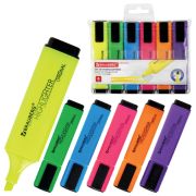 Набор текстовыделителей 6 ЦВЕТОВ, BRAUBERG «ORIGINAL NEON», линия письма 1-5 мм, 152216