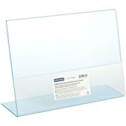 Тейбл-тент (подставка для рекламы) OfficeSpace, А5, односторонний, горизонтальный