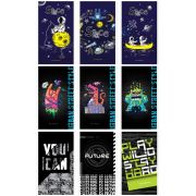 Блокнот А6 48л. на скрепке ArtSpace «Boys trend. Микс»