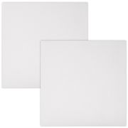 Холсты на подрамнике, набор 2 штуки, BRAUBERG ART BASIC, 20х20 см, 280 г/м2, хлопок, грунт, 192670