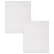 Холсты на подрамнике, набор 2 штуки, BRAUBERG ART BASIC, 50х60 см, 280 г/м2, хлопок, грунт, 192674