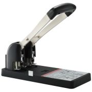 Дырокол металлический МОЩНЫЙ KW-trio, до 150 л., черный, 952