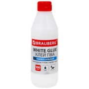 Клей ПВА «Brauberg» 0,5 кг, 600982