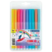 Фломастеры Centropen «Colour World. Pastel», 10цв., 2мм, смываемые, блистер
