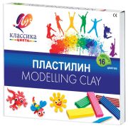 Пластилин 16 цв. «Луч» Классика 320 г