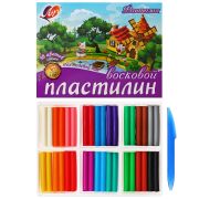 Пластилин восковой 18 цв. «Луч» Фантазия